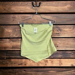 Free People Bandana Green Top